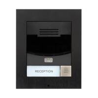 2N IP Solo mit Kamera aufbaumontage schwarz