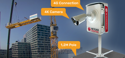 Vom Fortschritt bis zum Endergebnis: BouwCam mit 4K-Live-Ansicht und automatischer Zeitrafferaufnahme