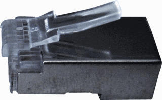 NetcamCenter RJ45-Stecker geschirmt für FTP-Kabel 25 Stück