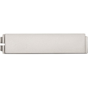 2N IP Verso Blindknopf silber