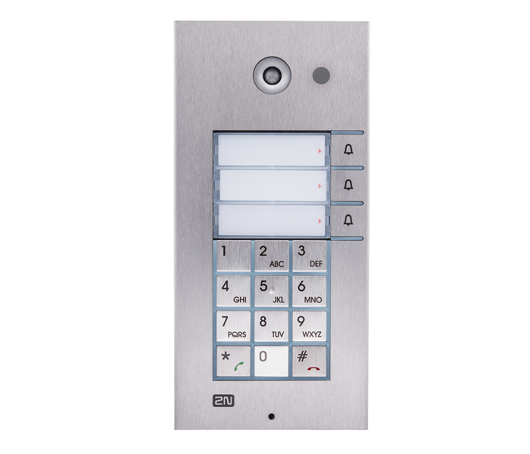 2N IP Vario 3 Tasten, Tastatur, Kamera