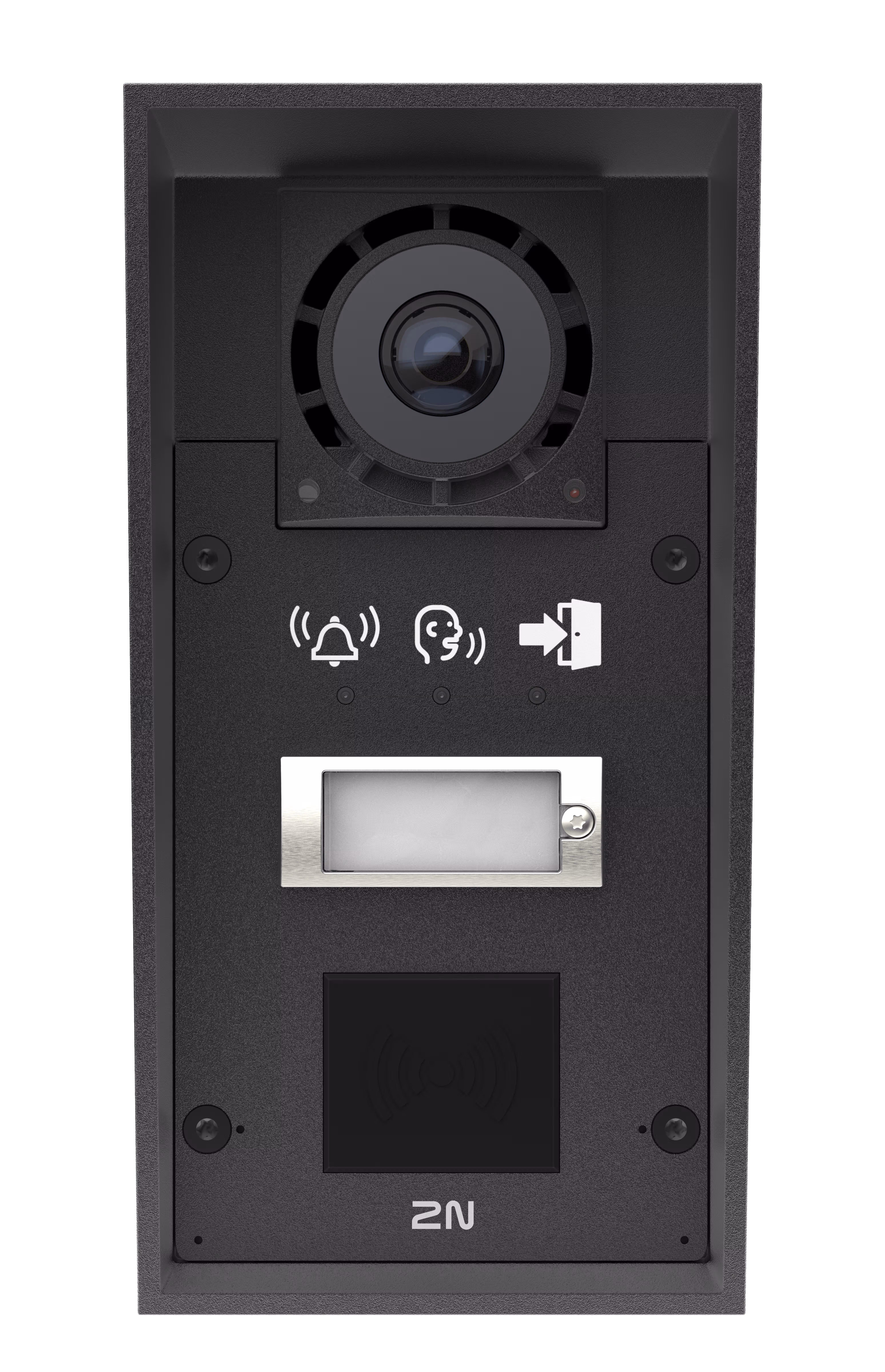 2N IP Force 2.0 Kamera 1 Taste mit Symbolen und Kartenleser bereit