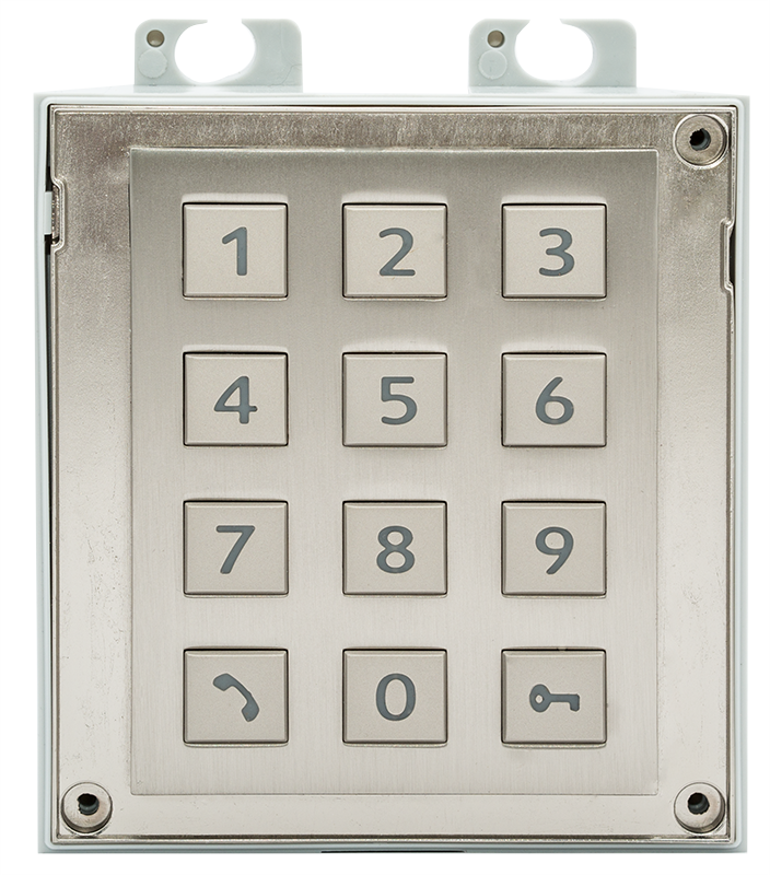 2N IP Verso Tastatur Silber