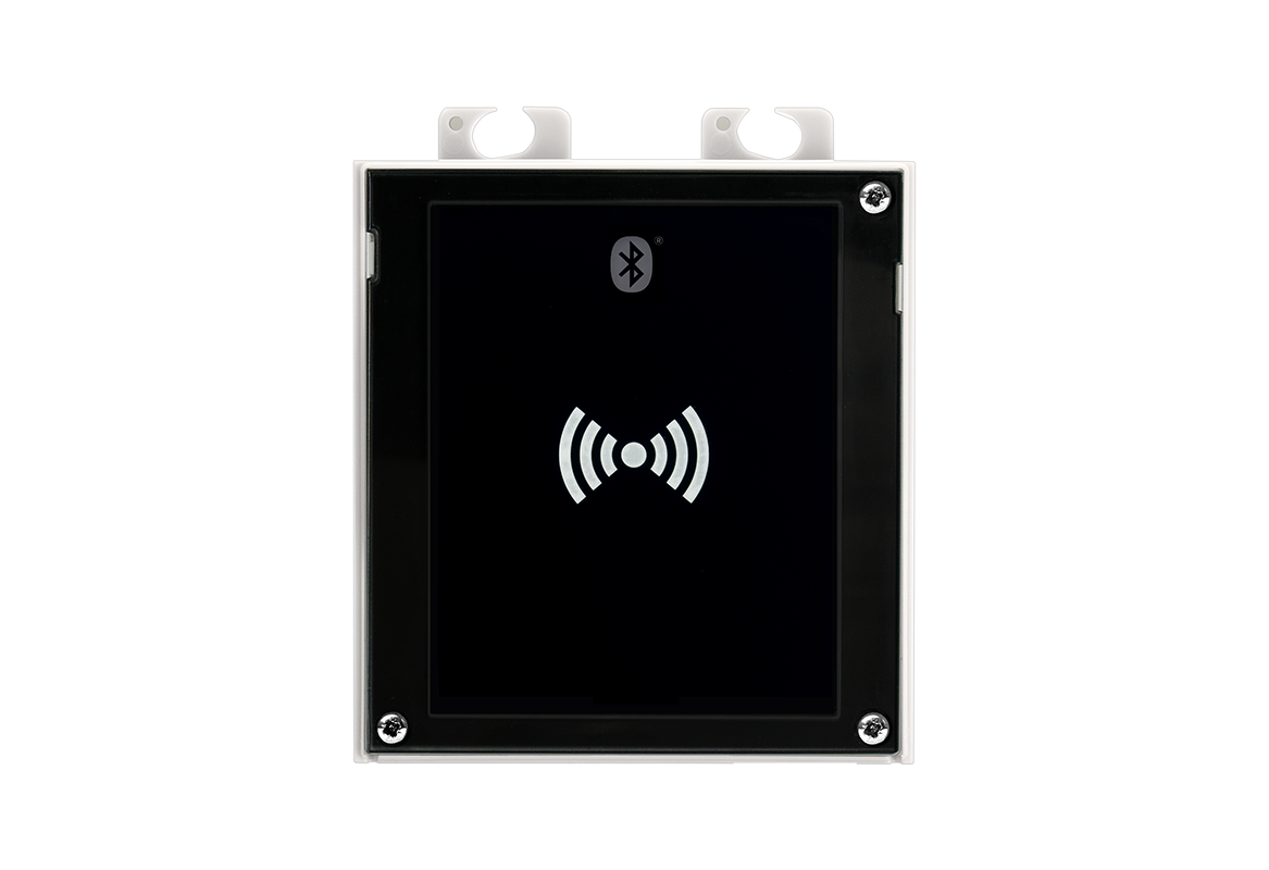 2N IP Verso Bluetooth- und RFID-Lesegerät secured125 kHz und 13,56 MHz