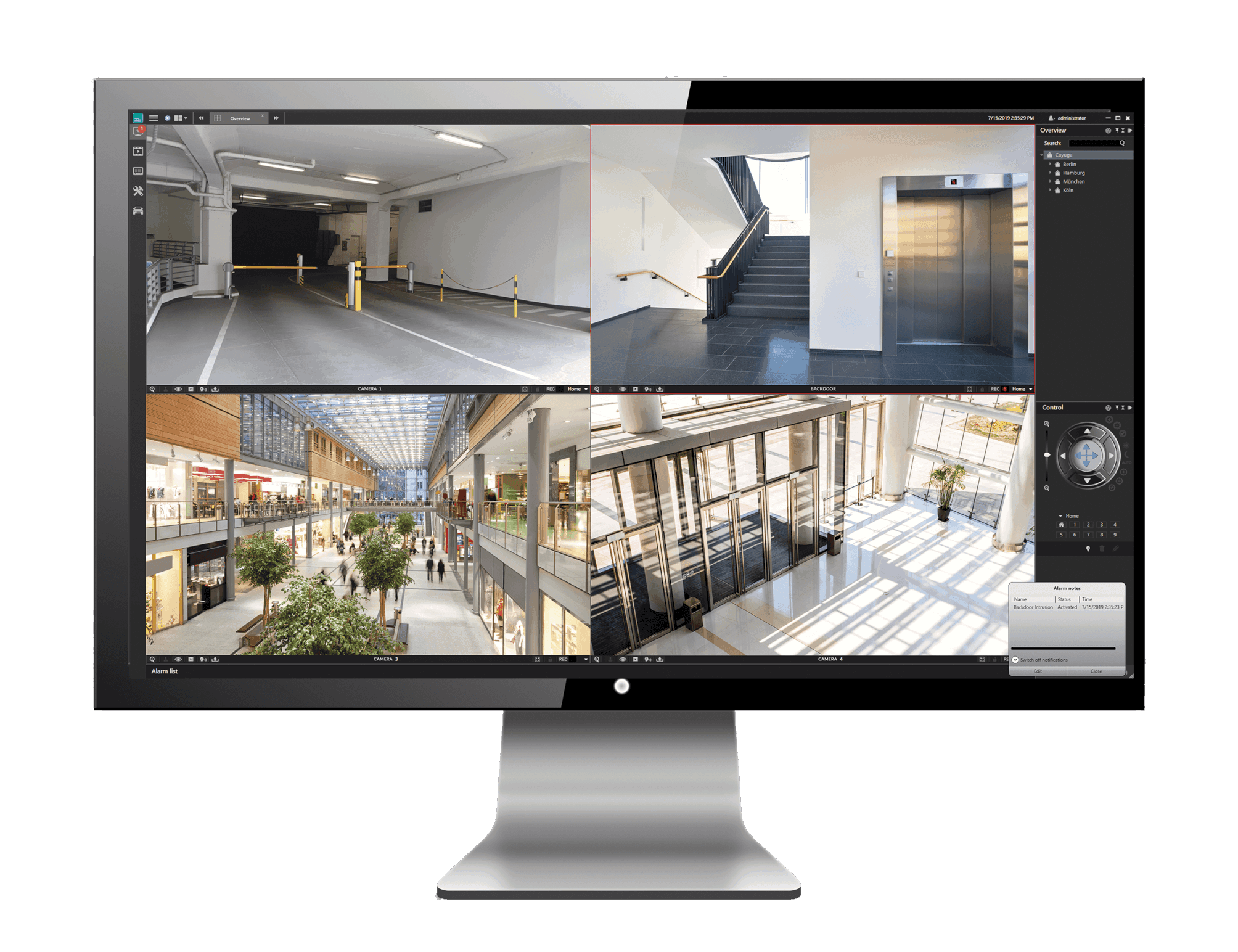 Hexagon Qognify VMS Advanced Kameraerweiterung (Cayuga, SeeTec)