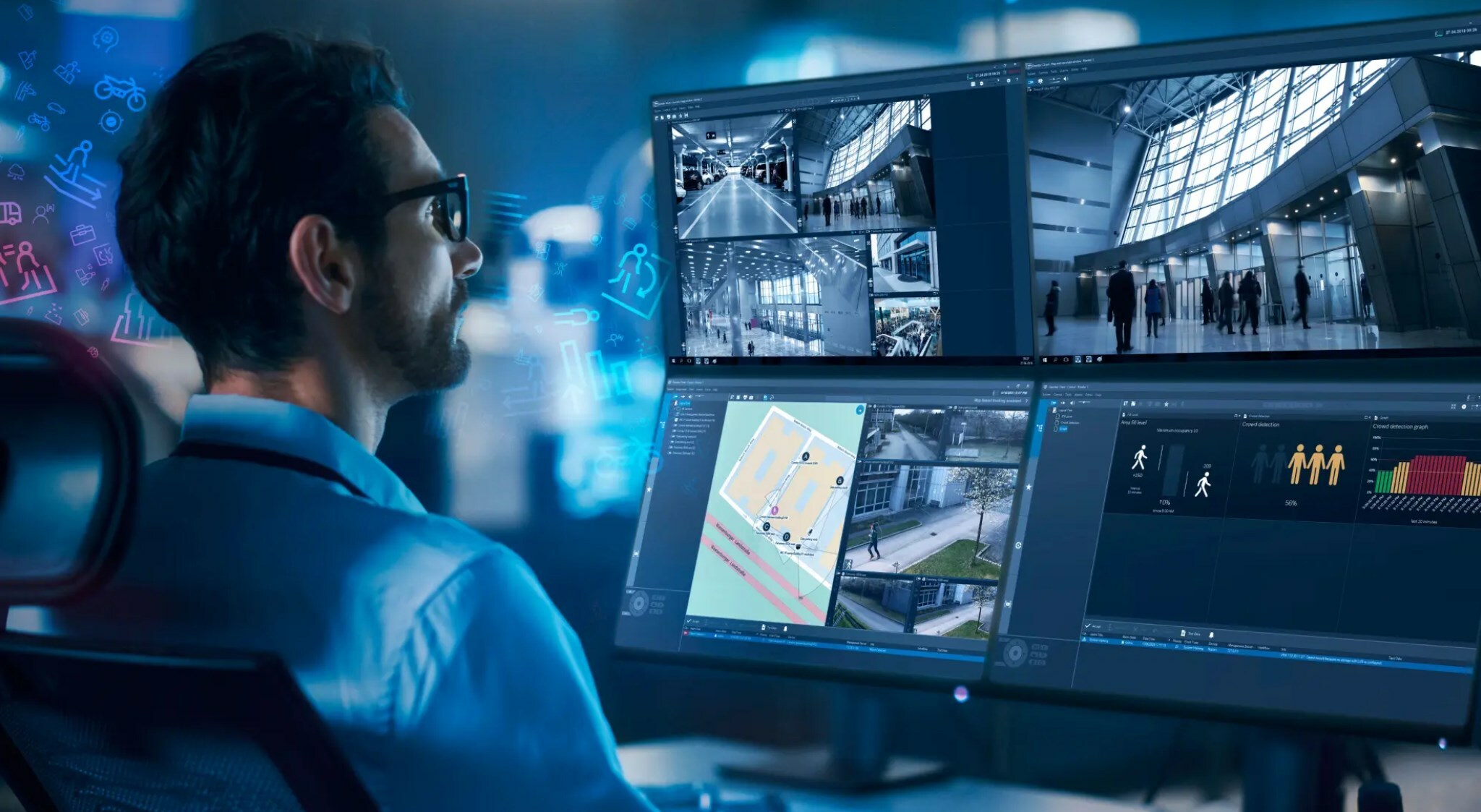 NetcamCenter VMS Verwaltung & Unterstützung